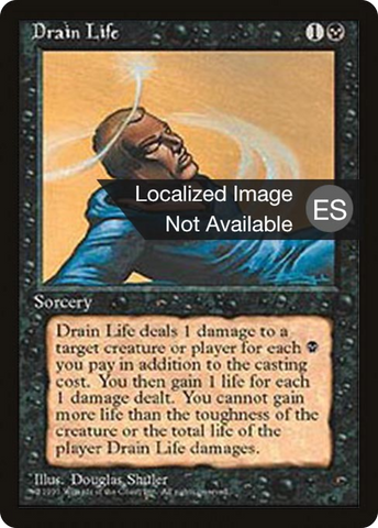 Drain Life [Fourth Edition Foreign Black Border]