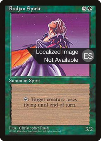 Radjan Spirit [Fourth Edition Foreign Black Border]