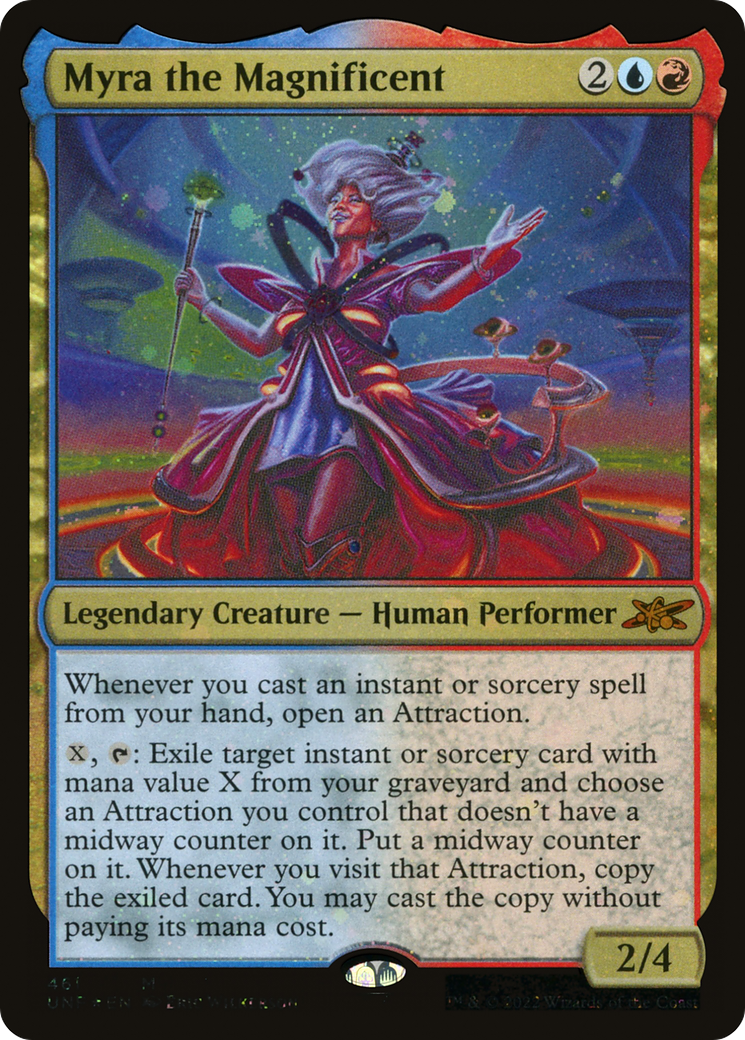 Myra the Magnificent (Galaxy Foil) [Unfinity]