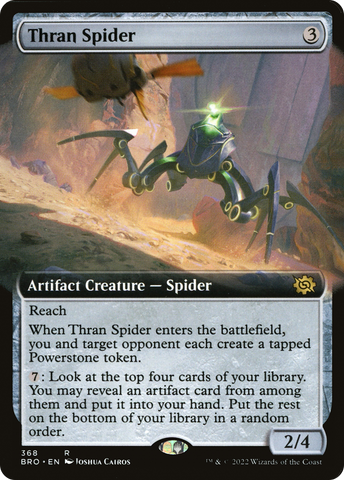 Thran Spider (Extended Art) [The Brothers' War]