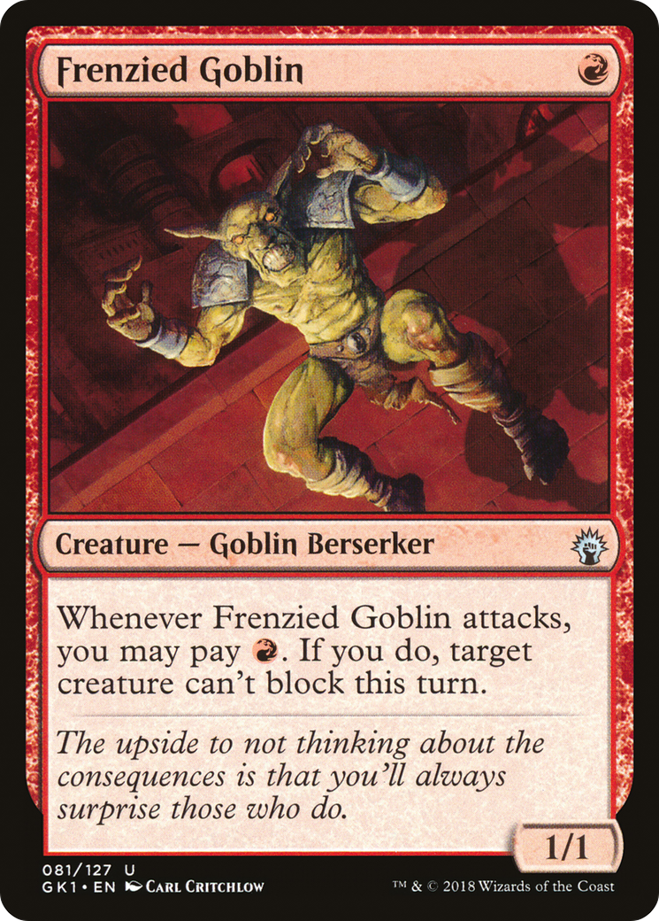 Frenzied Goblin [GRN Guild Kit]
