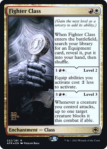 Fighter Class [Dungeons & Dragons: Adventures in the Forgotten Realms Prerelease Promos]