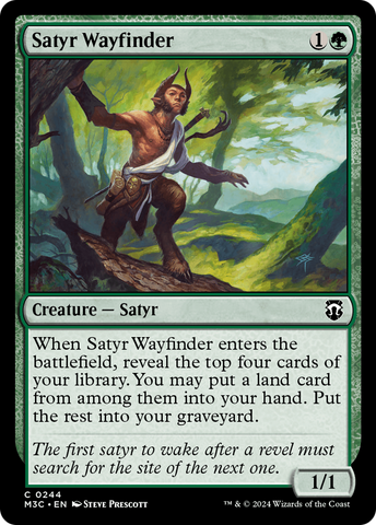 Satyr Wayfinder [Modern Horizons 3 Commander]