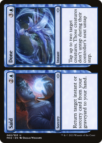 Said // Done [Modern Horizons 2]