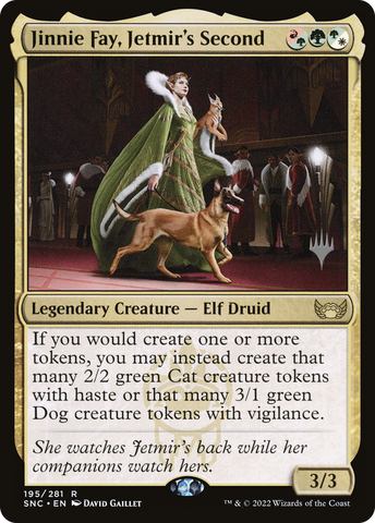 Jinnie Fay, Jetmir's Second (Promo Pack) [Streets of New Capenna Promos]