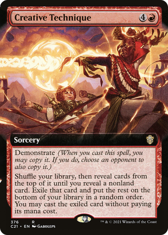 Creative Technique (Extended) [Commander 2021]