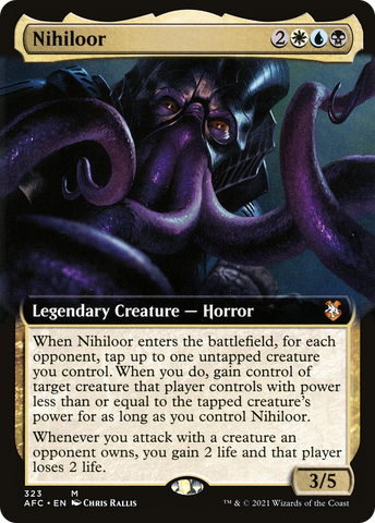 Nihiloor (Extended) [Dungeons & Dragons: Adventures in the Forgotten Realms Commander]
