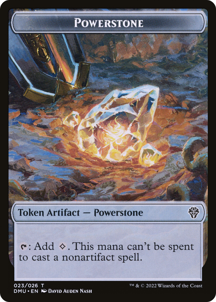 Powerstone Token [Dominaria United Tokens]