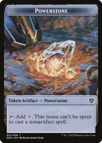 Powerstone Token [Dominaria United Tokens]