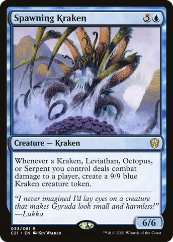 Spawning Kraken [Commander 2021]