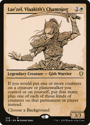 Lae'zel, Vlaakith's Champion (Showcase) [Commander Legends: Battle for Baldur's Gate]