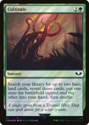 Cultivate (Surge Foil) [Universes Beyond: Warhammer 40,000]