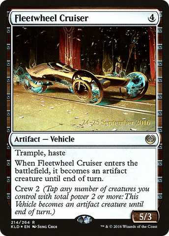 Fleetwheel Cruiser  [Kaladesh Prerelease Promos]
