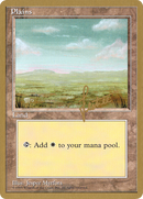 Plains (bl366) (Bertrand Lestree) [Pro Tour Collector Set]