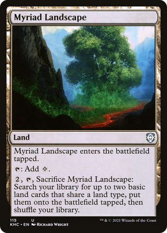 Myriad Landscape [Kaldheim Commander]