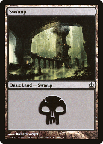 Swamp (310) [Commander 2011]