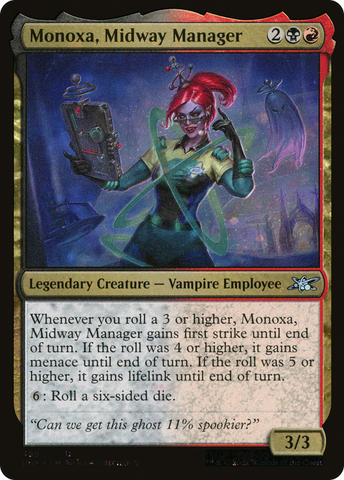 Monoxa, Midway Manager (Galaxy Foil) [Unfinity]