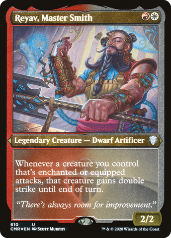 Reyav, Master Smith [Commander Legends Etched]