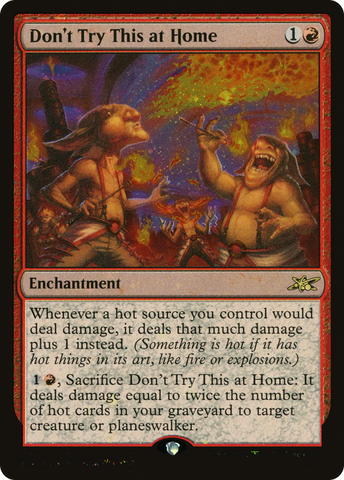 Don't Try This at Home (Galaxy Foil) [Unfinity]