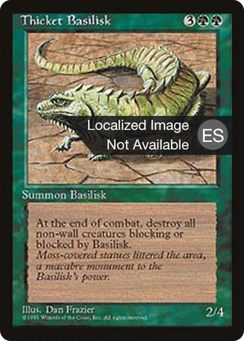 Thicket Basilisk [Fourth Edition Foreign Black Border]