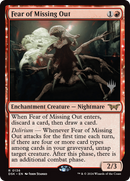 Fear of Missing Out (Promo Pack) [Duskmourn: House of Horror Promos]