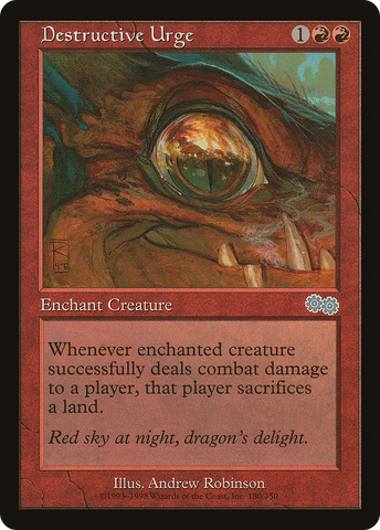 Destructive Urge [Urza's Saga]