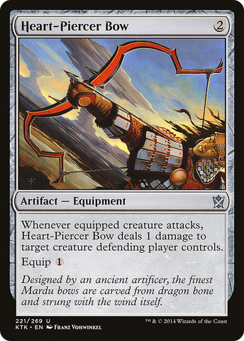 Heart-Piercer Bow [Khans of Tarkir]