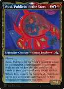 Roxi, Publicist to the Stars (Showcase) (Galaxy Foil) [Unfinity]