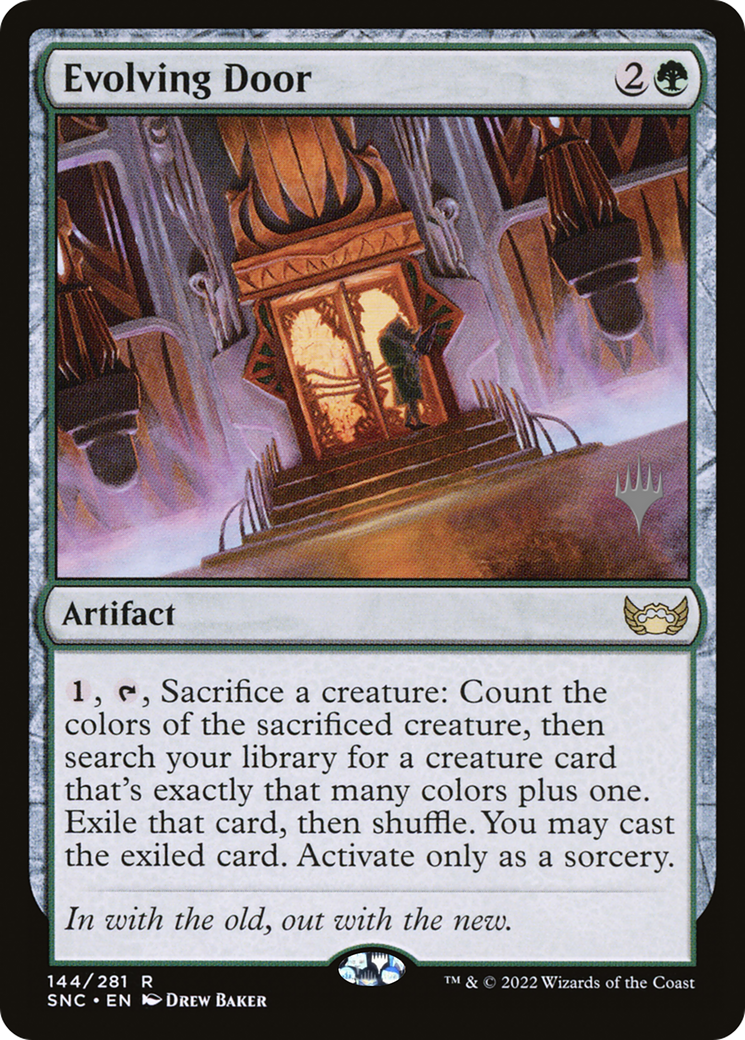 Evolving Door (Promo Pack) [Streets of New Capenna Promos]