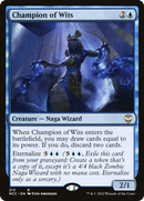 Champion of Wits [Streets of New Capenna Commander]