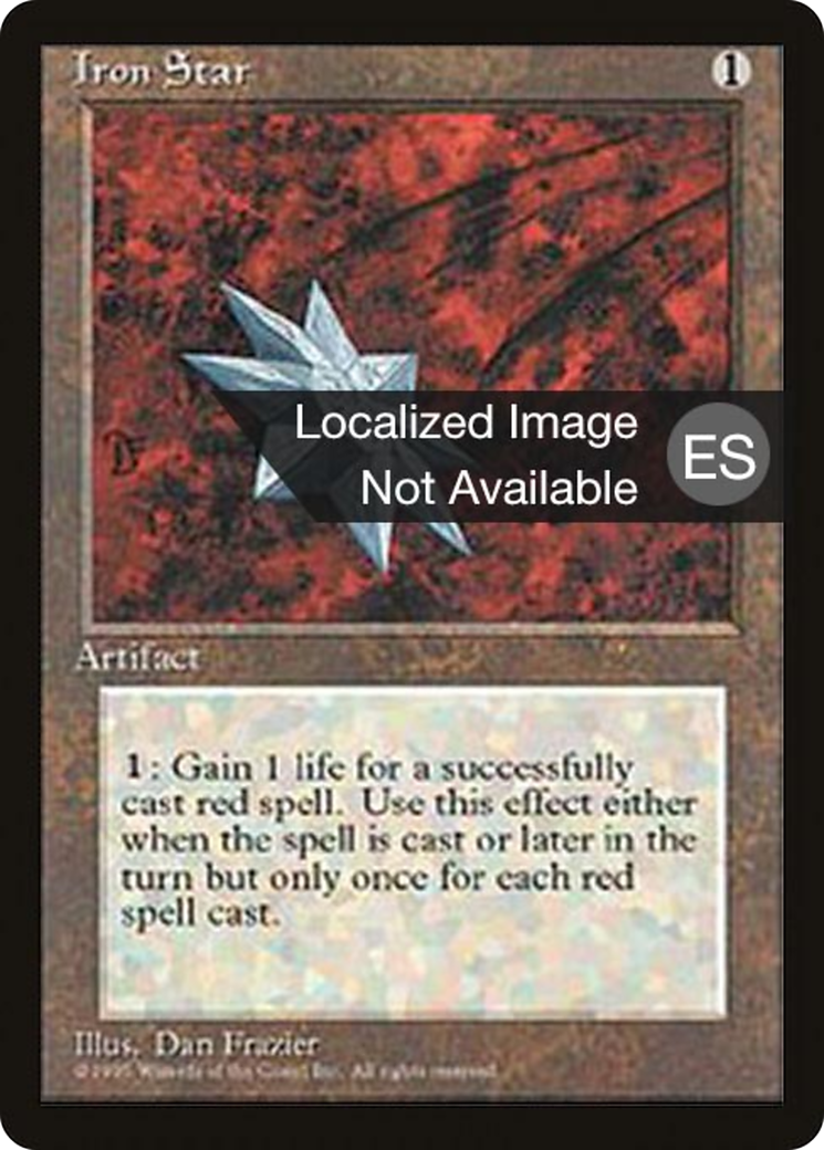 Iron Star [Fourth Edition Foreign Black Border]