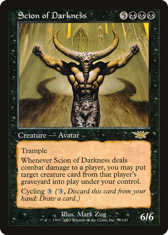 Scion of Darkness [Legions]