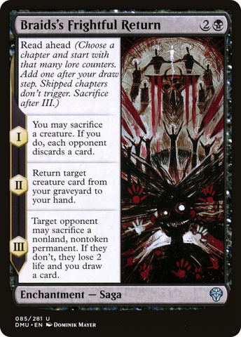 Braids's Frightful Return [Dominaria United]