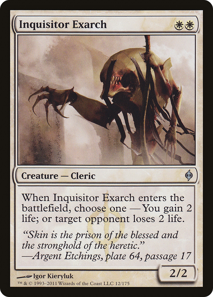 Inquisitor Exarch [New Phyrexia]