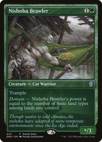 Nishoba Brawler (Promo Pack) [Dominaria United Promos]