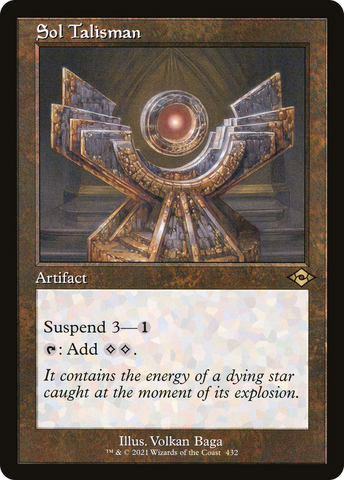 Sol Talisman (Retro) [Modern Horizons 2]