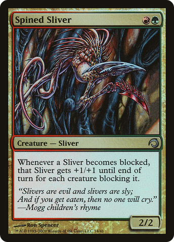 Spined Sliver [Premium Deck Series: Slivers]