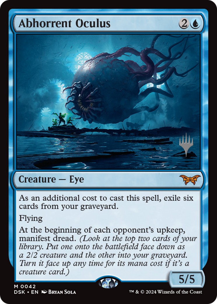 Abhorrent Oculus (Promo Pack) [Duskmourn: House of Horror Promos]