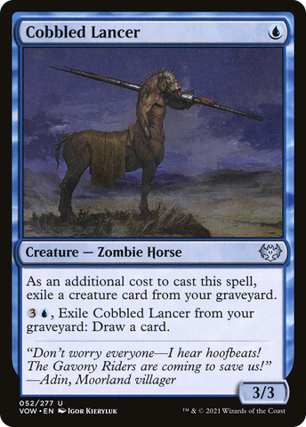 Cobbled Lancer [Innistrad: Crimson Vow]