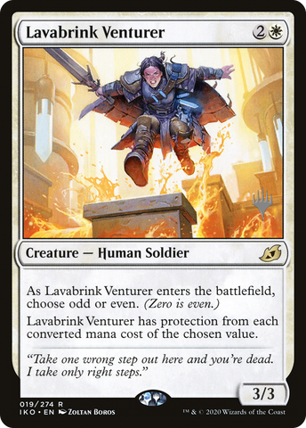 Lavabrink Venturer (Promo Pack) [Ikoria: Lair of Behemoths Promos]