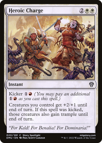 Heroic Charge [Dominaria United]