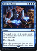Even the Score [Streets of New Capenna Prerelease Promos]