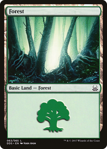 Forest (63) [Duel Decks: Mind vs. Might]