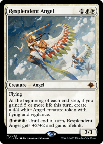 Resplendent Angel (Promo Pack) [The Lost Caverns of Ixalan Promos]