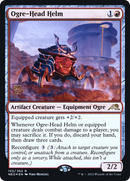 Ogre-Head Helm [Kamigawa: Neon Dynasty Prerelease Promos]