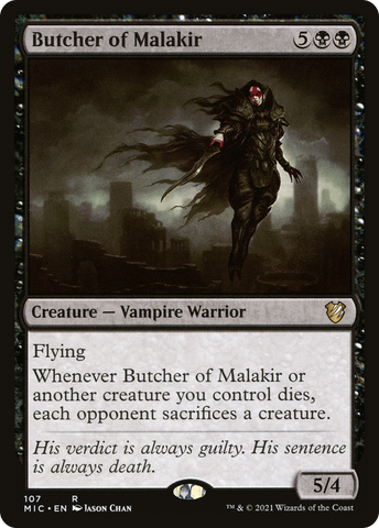 Butcher of Malakir [Innistrad: Midnight Hunt Commander]