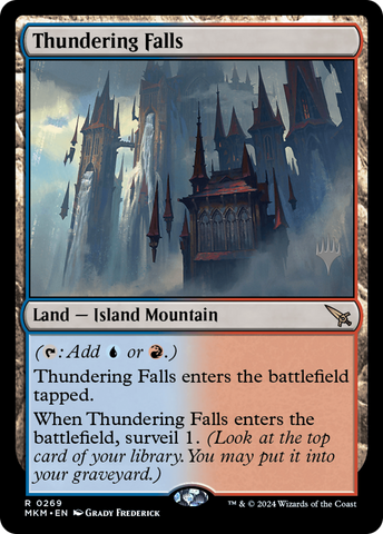 Thundering Falls (Promo Pack) [Murders at Karlov Manor Promos]