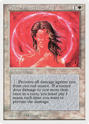 Circle of Protection: Red [Summer Magic / Edgar]