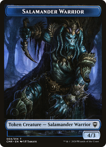 Salamander Warrior Token [Commander Legends]