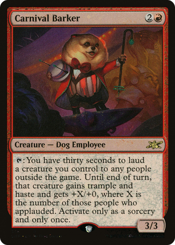 Carnival Barker (Galaxy Foil) [Unfinity]